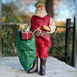 Clothtique Possible Dreams vintage Santa Clause Christmas decor